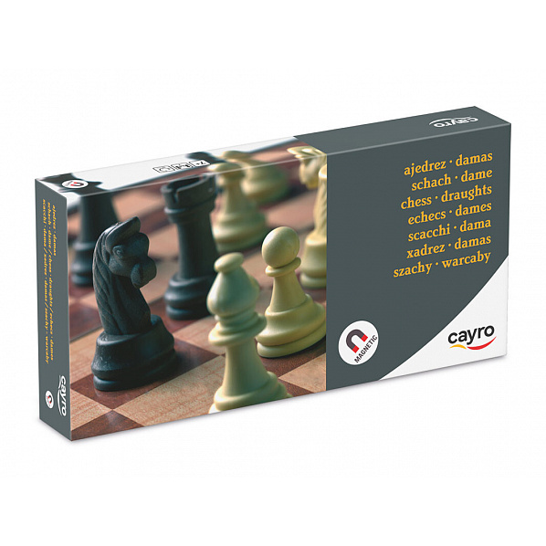 Cayro 455 - Šachy & Dáma magnetické velké