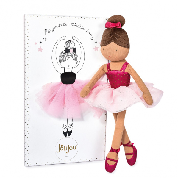 Doudou Jolijou Panenka baletka Isadora 35 cm Doudou Jolijou Panenka baletka Isadora 35 cm