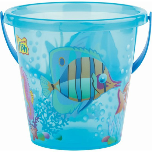 Androni Vedierko rybičky priehľadné – priemer 17 cm