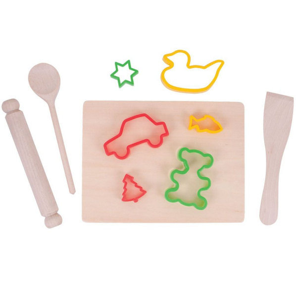 Bigjigs Toys Sada na pečenie s vykrajovačkami Bigjigs Toys Sada na pečenie s vykrajovačkami