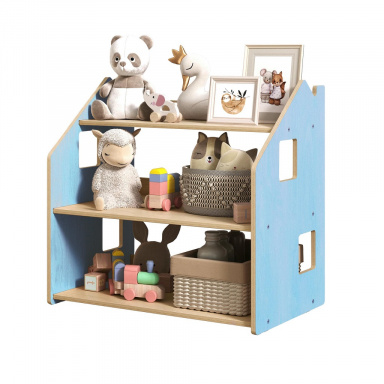 BusyKids Police na hračky modrá