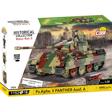 COBI 2654 Pz.Kpfw. V PANTHER Ausf. A, 1:28, 1152 k, 1 f