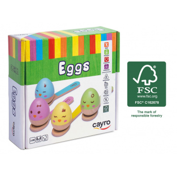 Cayro 888 - Eggs (Drevené vajíčka)