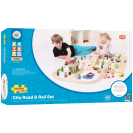 Bigjigs Rail Vláčikodráha a autodráha