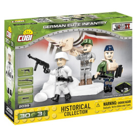 Cobi 2039 3 figúrky s doplnky German Elite Infantry