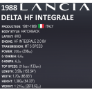COBI 24357 Taliansky automobil Lancia Delta HF Integrale