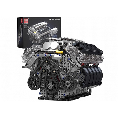 Mould King 10250 Pokročilý pretekársky motor LR V10