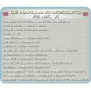 COBI 5718 Britské lietadlo De Havilland Mosquito FB Mk.VI