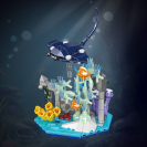 Mould King 10173 Podmorský svet – Manta obrovská