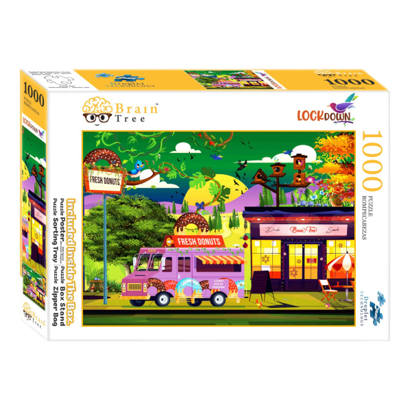 Brain Tree Puzzle Po zavření 1000 dílků Brain Tree Puzzle Po zavření 1000 dílků