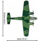 Cobi 5754 Nemecké bombardovacie lietadlo Dornier DO 17Z-2