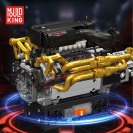 Mould King 10224 Automobilový motor Valkyrie V12