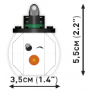 COBI 20012 Ozdoba na stromček Snehuliak