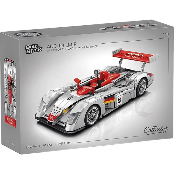 Bole Brick 23044 Závodné auto Audi R8 LM-P Bole Brick 23044 Závodné auto Audi R8 LM-P