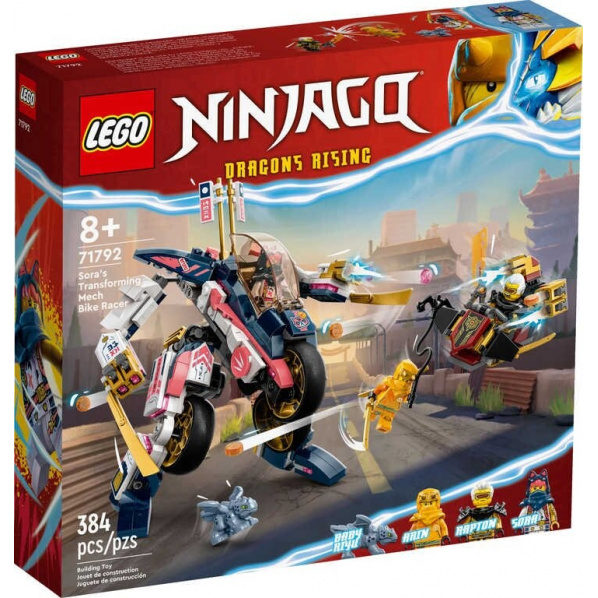 LEGO® NINJAGO® 71792 Sora a jej transformačný motorobot LEGO® NINJAGO® 71792 Sora a jej transformačný motorobot