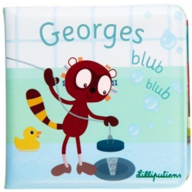 Lilliputiens – lemur Georges – knižka do vody