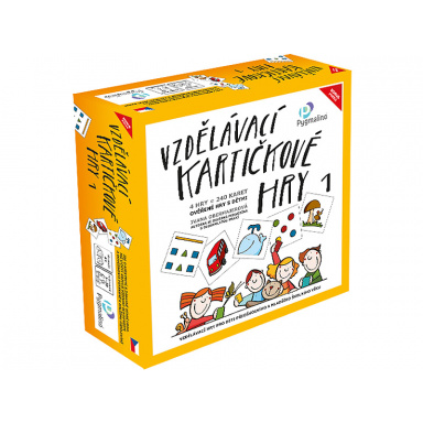 Pygmalino Vzdelávacie kartičkové hry 1 (poškodený obal)