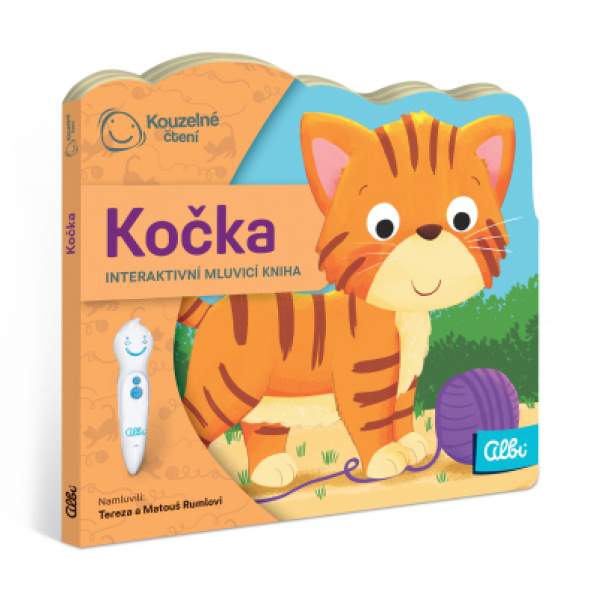 Albi Kouzelné čtení Minikniha s výsekem - Kočka Albi Kouzelné čtení Minikniha s výsekem - Kočka