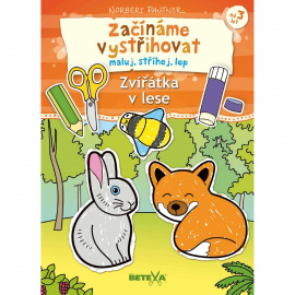 Betexa Začíname vystrihovať – Zvieratká v lese