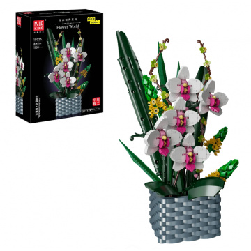 Mould King 10025 Kvety vo váze, Kvetina Orchidea