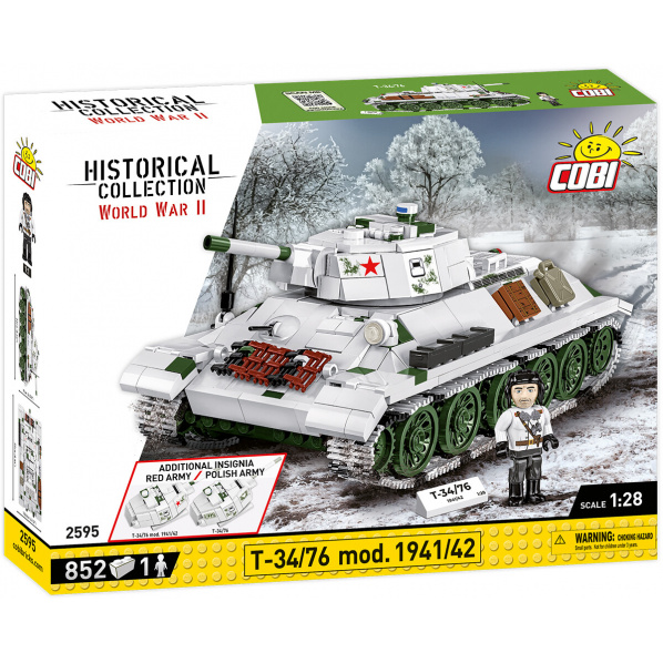 Cobi 2595 Sovietsky tank T-34/76