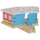 Bigjigs Rail Trojité depo s bránou