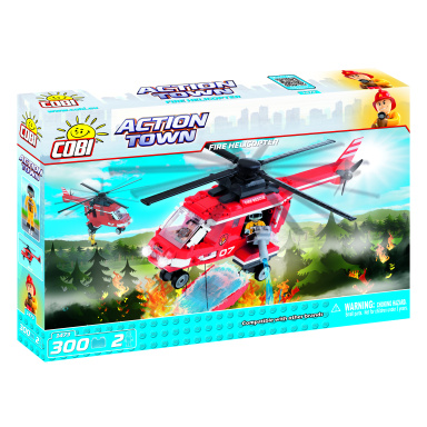 ACTION TOWN - Hasičská helikoptéra 300 k, 2 f