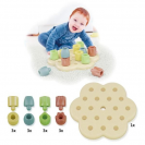 Quercetti 84162 PLAY BIO Chunky Peggy