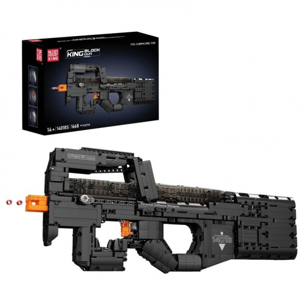 Mould King 14018S Samopal P90