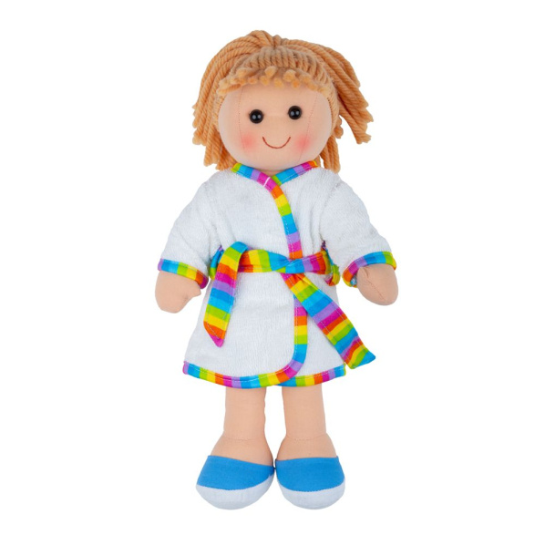 Bigjigs Toys Látková panenka Michelle 34 cm Bigjigs Toys Látková panenka Michelle 34 cm