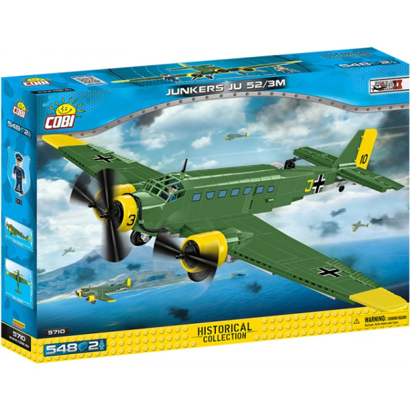 Cobi 5710 Nemecké lietadlo Junkers JU 52/3M