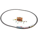 Pequetren OSOBNÝ VLAK zo stanicou