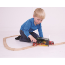 Bigjigs Rail Tunel s výhybkou jaskyne lebka