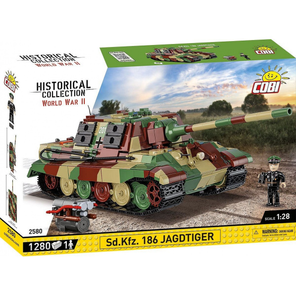 Cobi 2580 Nemecký stíhač tankov Sd.Kfz.186 – Jagdtiger Cobi 2580 Nemecký stíhač tankov Sd.Kfz.186 – Jagdtiger