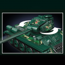 Mould King 20015 Sovietsky stredný tank T-34 R/C