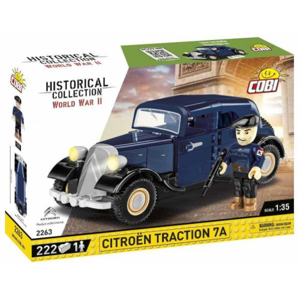 COBI 2263 Francúzké vozidlo Citroën Traction 7A