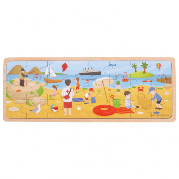 Bigjigs Toys Puzzle Na pláži Bigjigs Toys Puzzle Na pláži