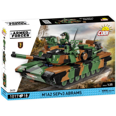 Cobi 2623 Tank poľskej armády Abrams M1A2 SEPv3 Armed Forces