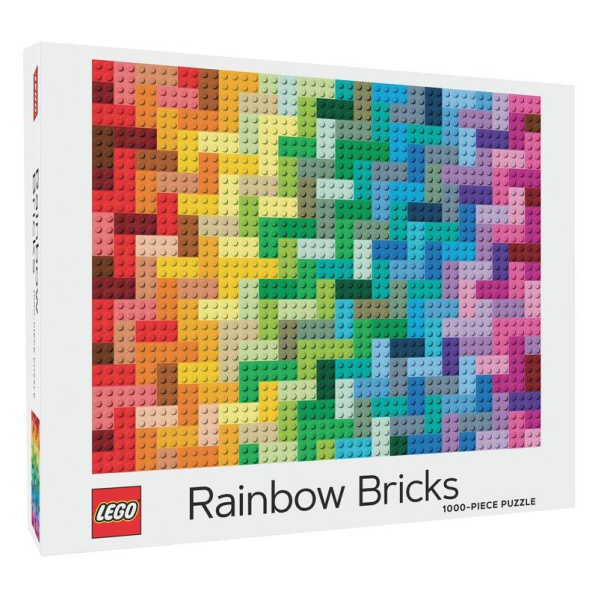 Chronicle Books Puzzle LEGO® duhové kostky 1000 dílků Chronicle Books Puzzle LEGO® duhové kostky 1000 dílků