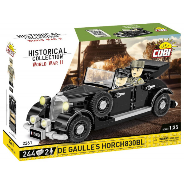Cobi 2261 Francúzské vozidlo De Gaulle's 1936 Horch 830 BL Cobi 2261 Francúzské vozidlo De Gaulle's 1936 Horch 830 BL
