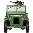 COBI 2804 Americký terénny automobil Jeep Willys s prívesom EXECUTIVE EDITION