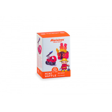 Marioinex MINI WAFLE – Hasič (stredný)