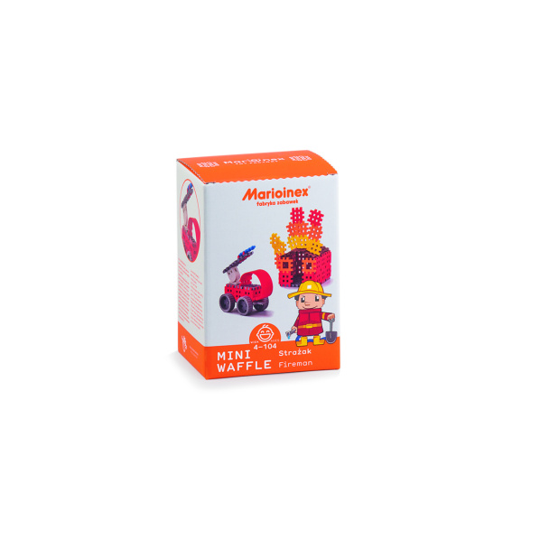 Marioinex MINI WAFLE – Hasič (stredný)