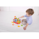 Bigjigs Baby Dřevěné Spojkostky Primary set