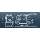 COBI 24628 Citroën Type H Hasiči