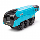 Bigjigs Rail Elektrická lokomotíva Mallard modrá